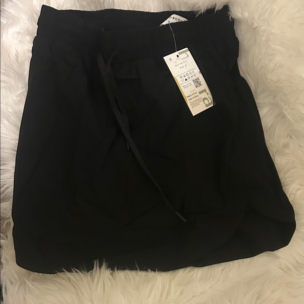 NWT Halara Black Drawstring Skirts